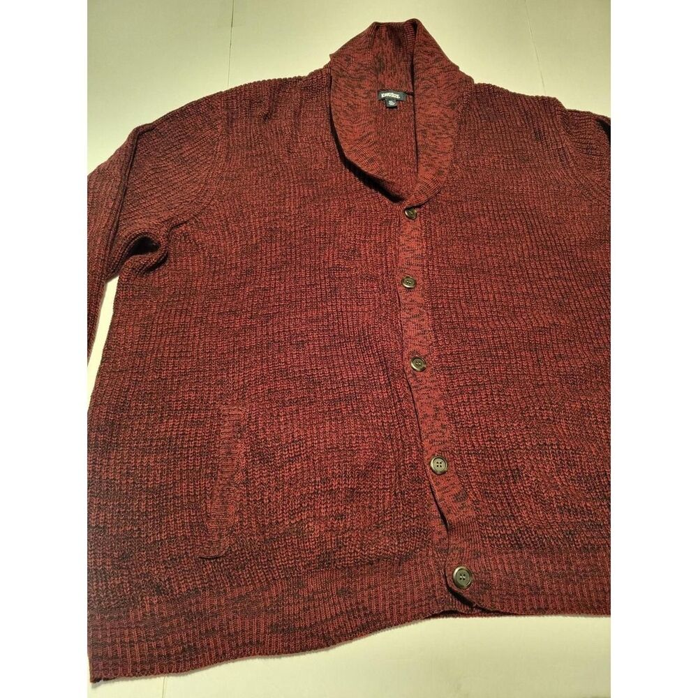 Kingsize Men's Burgundy Jumper